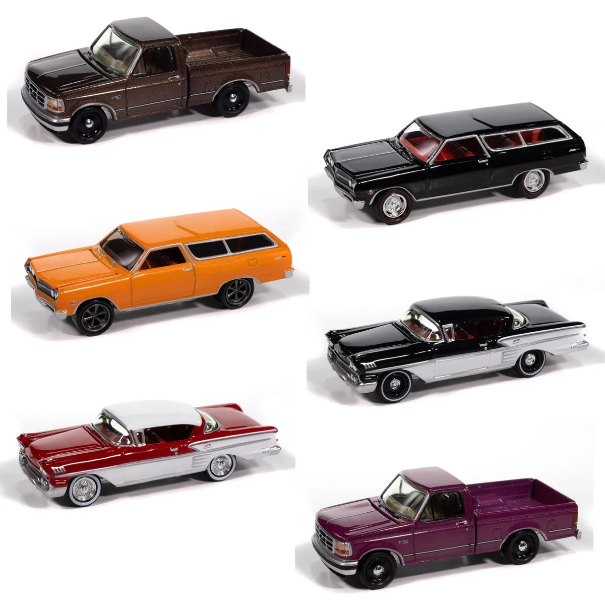 Johnny Lightning Collector Tin 2025 Release 2 1:64 Scale Die-Cast Metal Vehicle