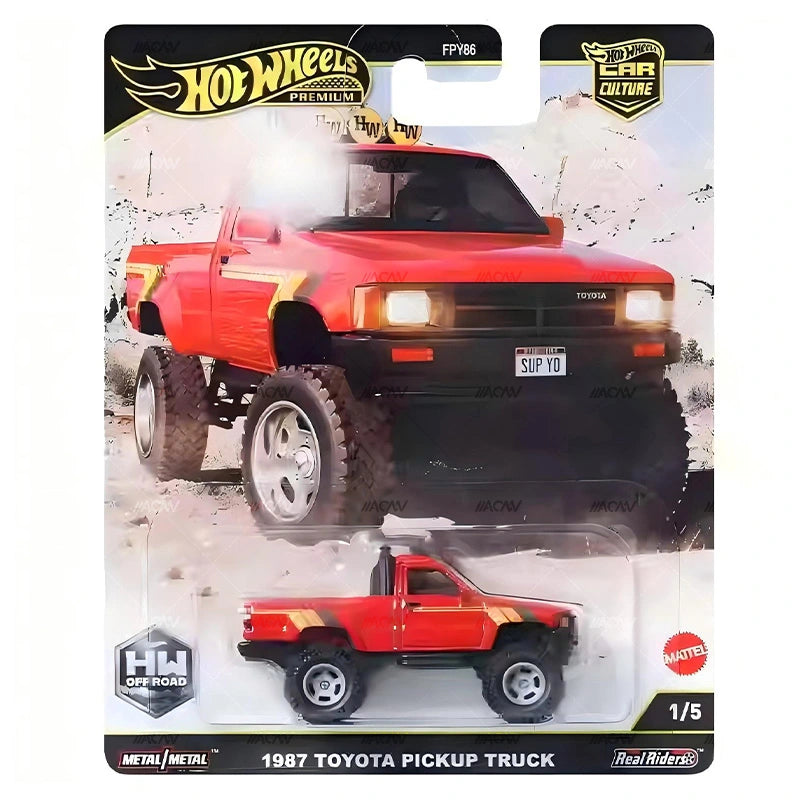 Hot Wheels Car Culture 2025 - Off Road - 1987 Toyota Pickup Truck - Solid