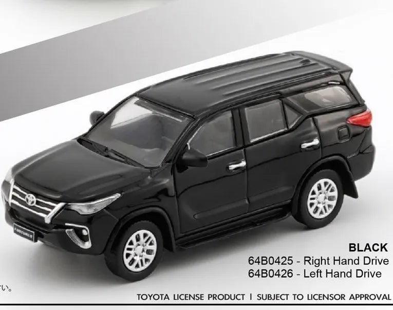 BM Creations 1:64 – Toyota Fortuner 2018 (Black)