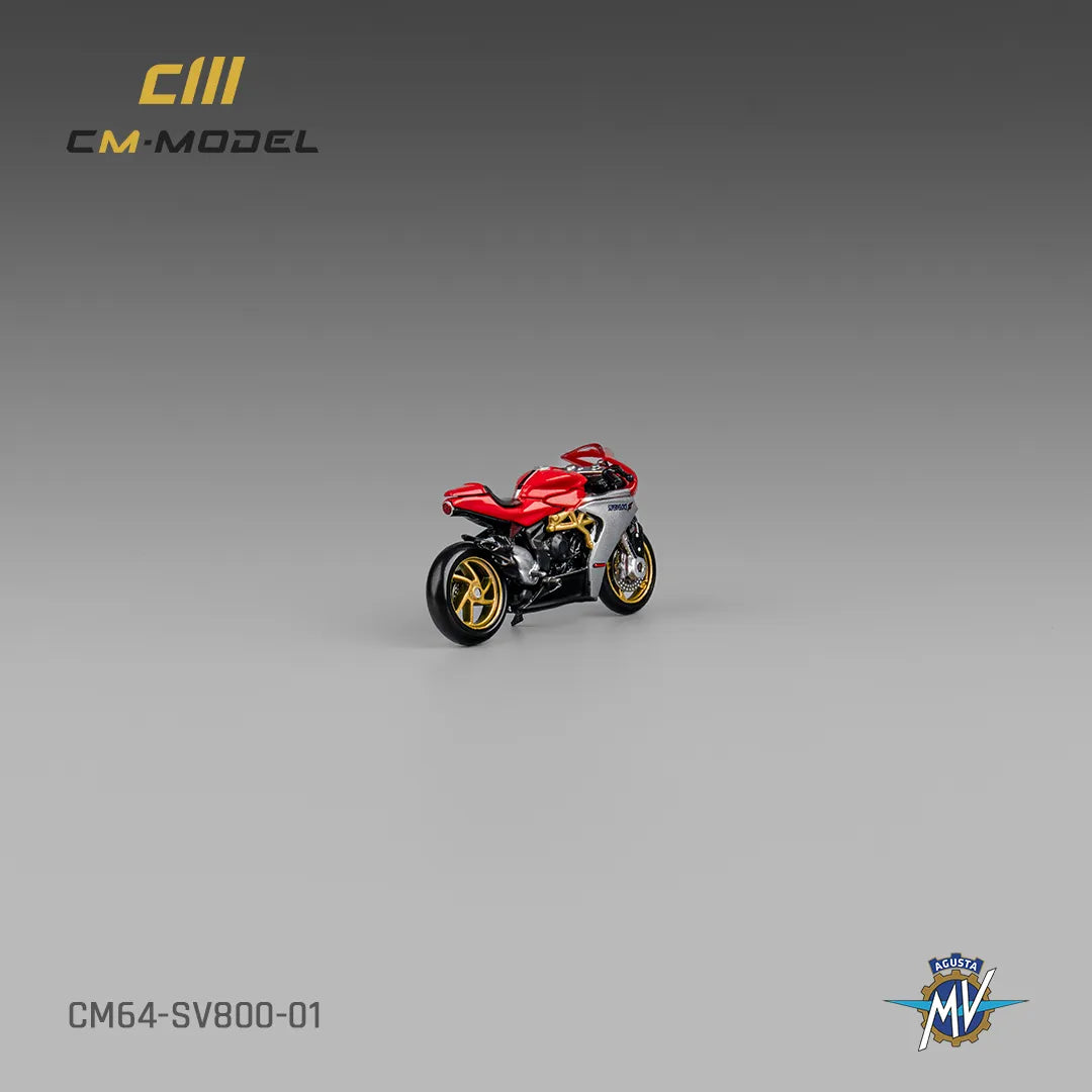 CM Model 1:64 – MV Agusta SV800 with Showgirl (CM64-SV800-01)