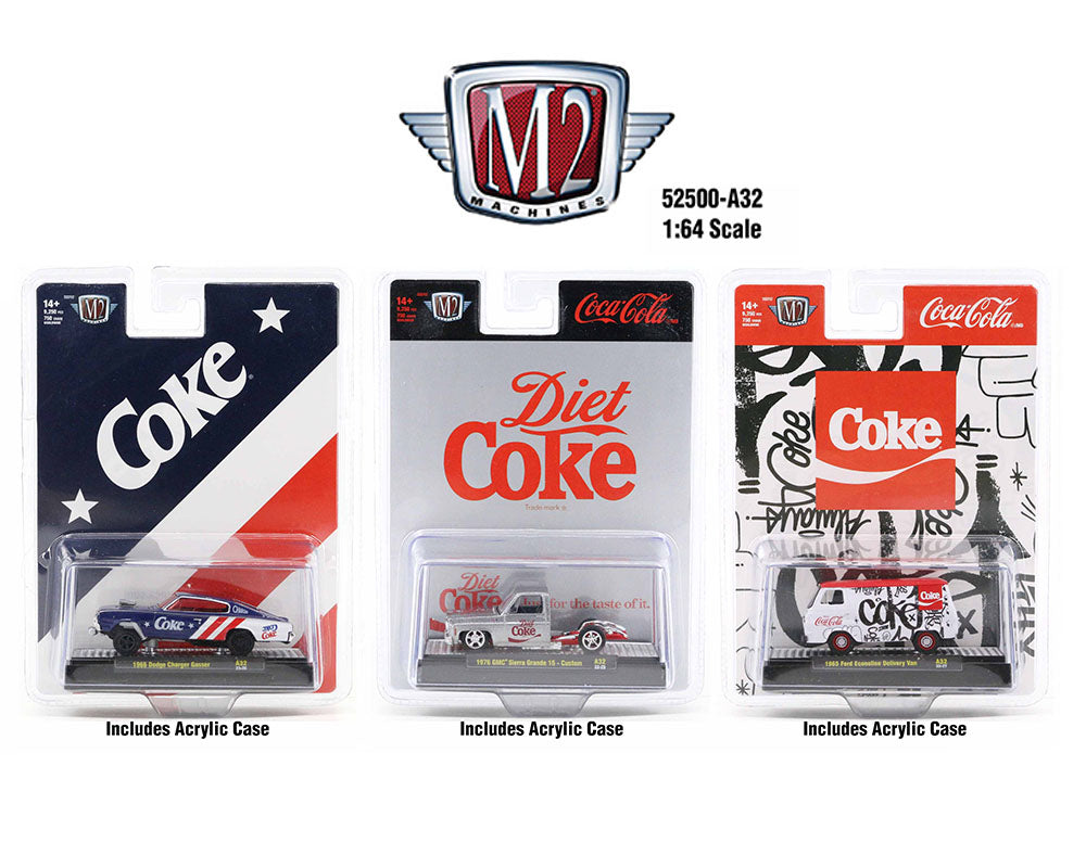 M2 Machines 1:64 Coca-Cola Release A32 2023