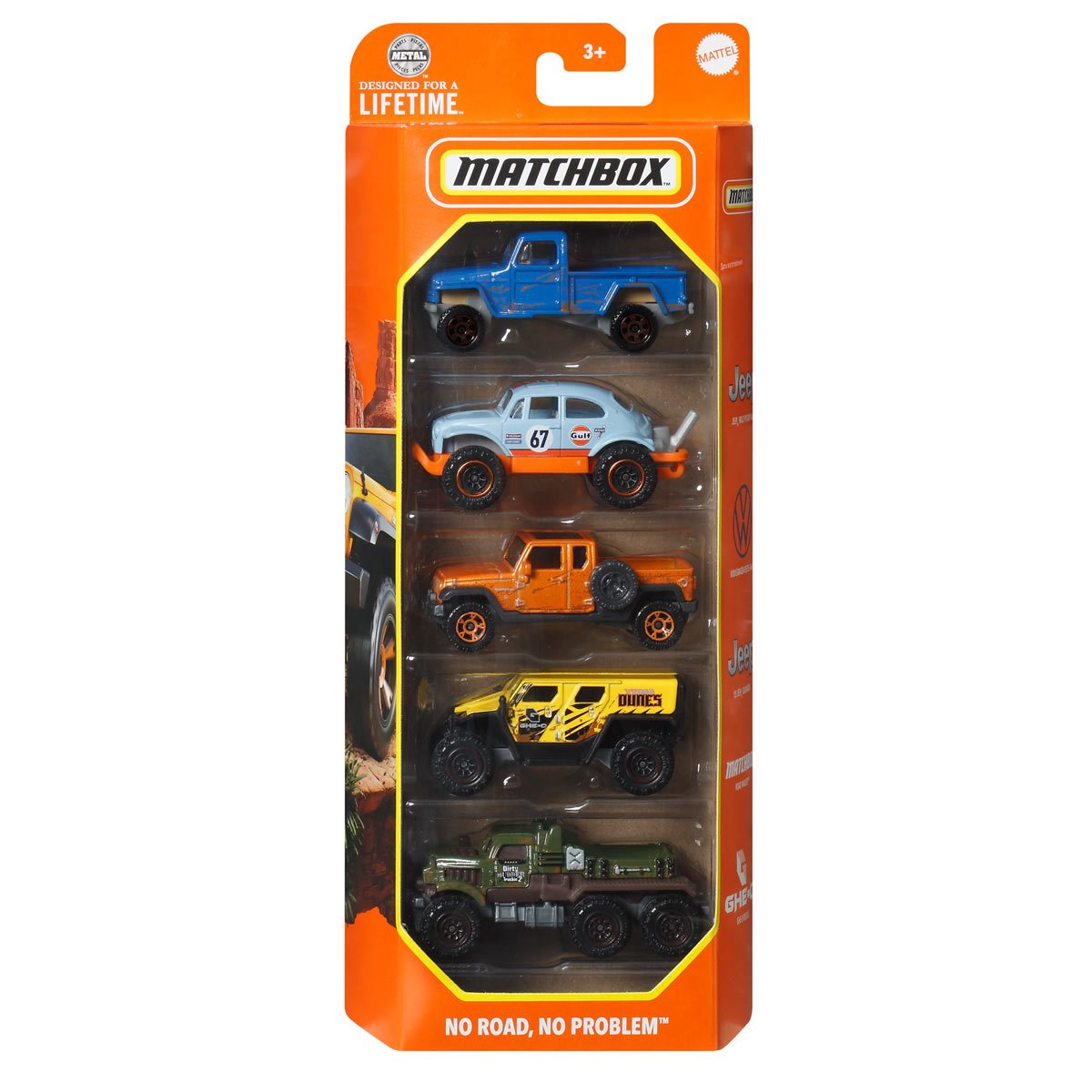 Matchbox Car Collection 5-Pack 2024 Mix 1 (U)