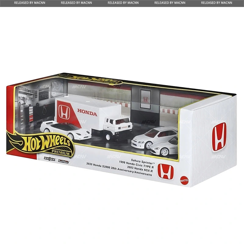Hot Wheels Premium Box Set 2025 - Mix 4D - Honda