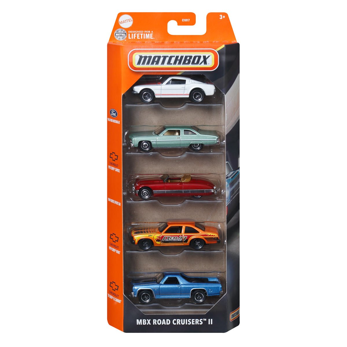 Matchbox Car Collection 5-Pack 2025 Mix 4 Vehicle Case of 12