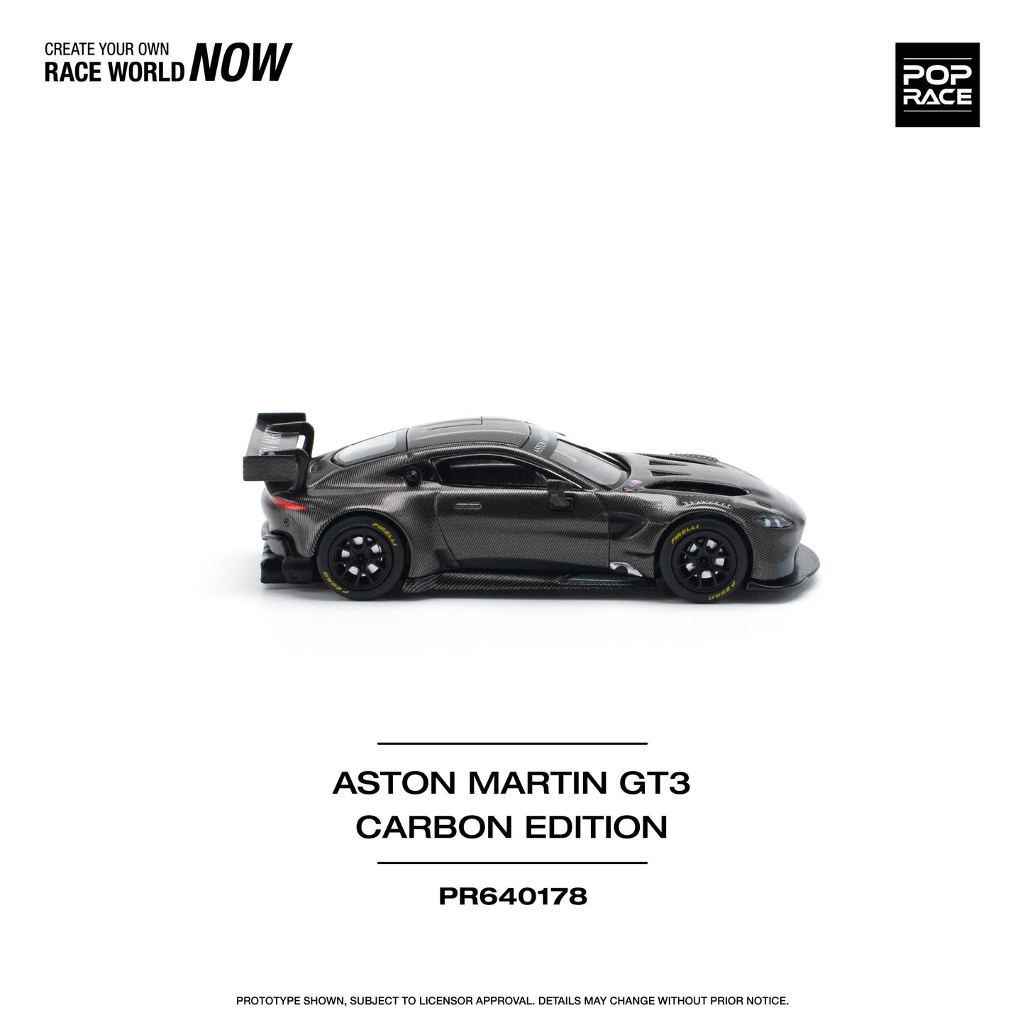 Pop Race Aston Martin Vantage GT3 Carbon Edition