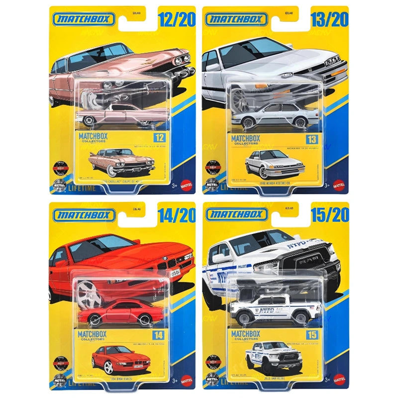 Matchbox Collector 2025 - Mix 3C - Case of 8 Cars