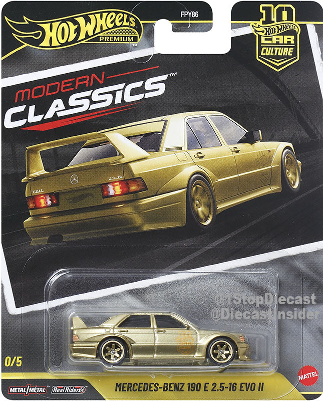 Hot Wheels Car Culture 2026 - Modern Classics - Mix 4S