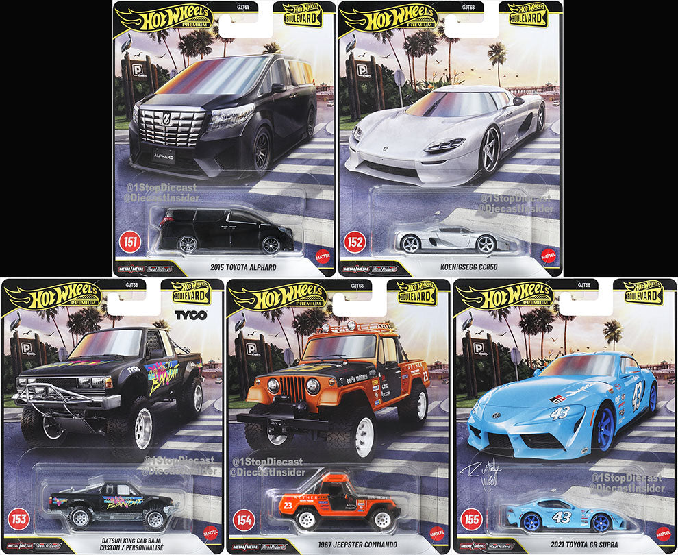 Hot Wheels Boulevard 2026 - Mix 3H – Hot Match Collectables