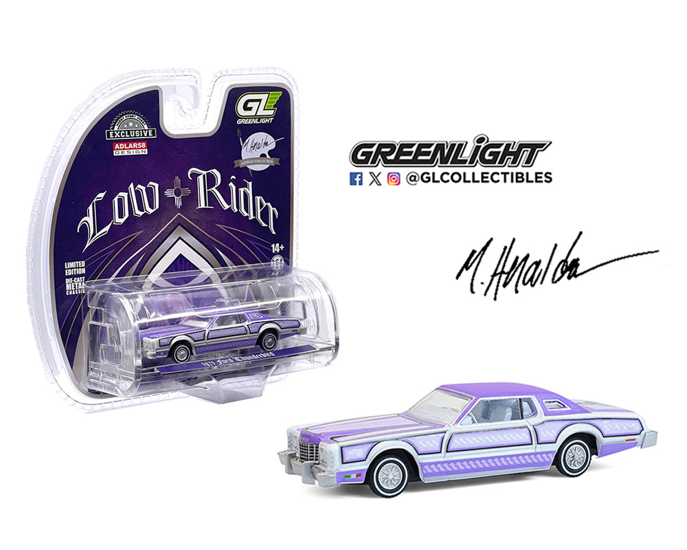 Greenlight 1:64 1973 Ford Thunderbird Lowrider – Michael Heralda