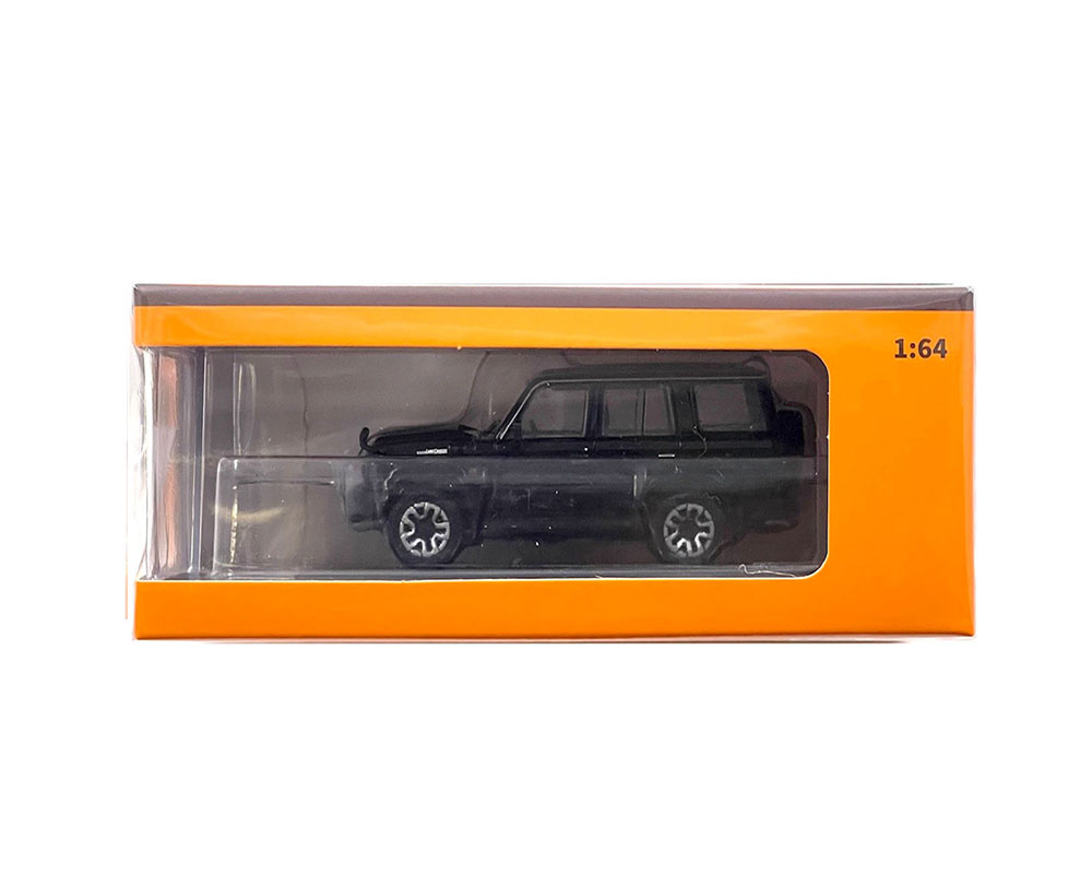 GCD 1:64 Toyota Land Cruiser (J76) 2023 RHD – Black - 76 Series