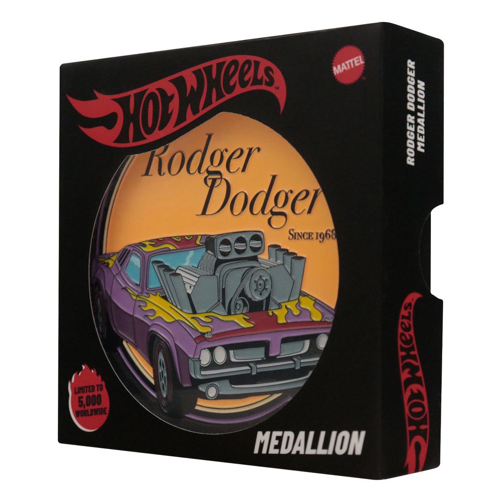 Hot Wheels - Limited Edition Rodger Dodger Medallion – Hot Match