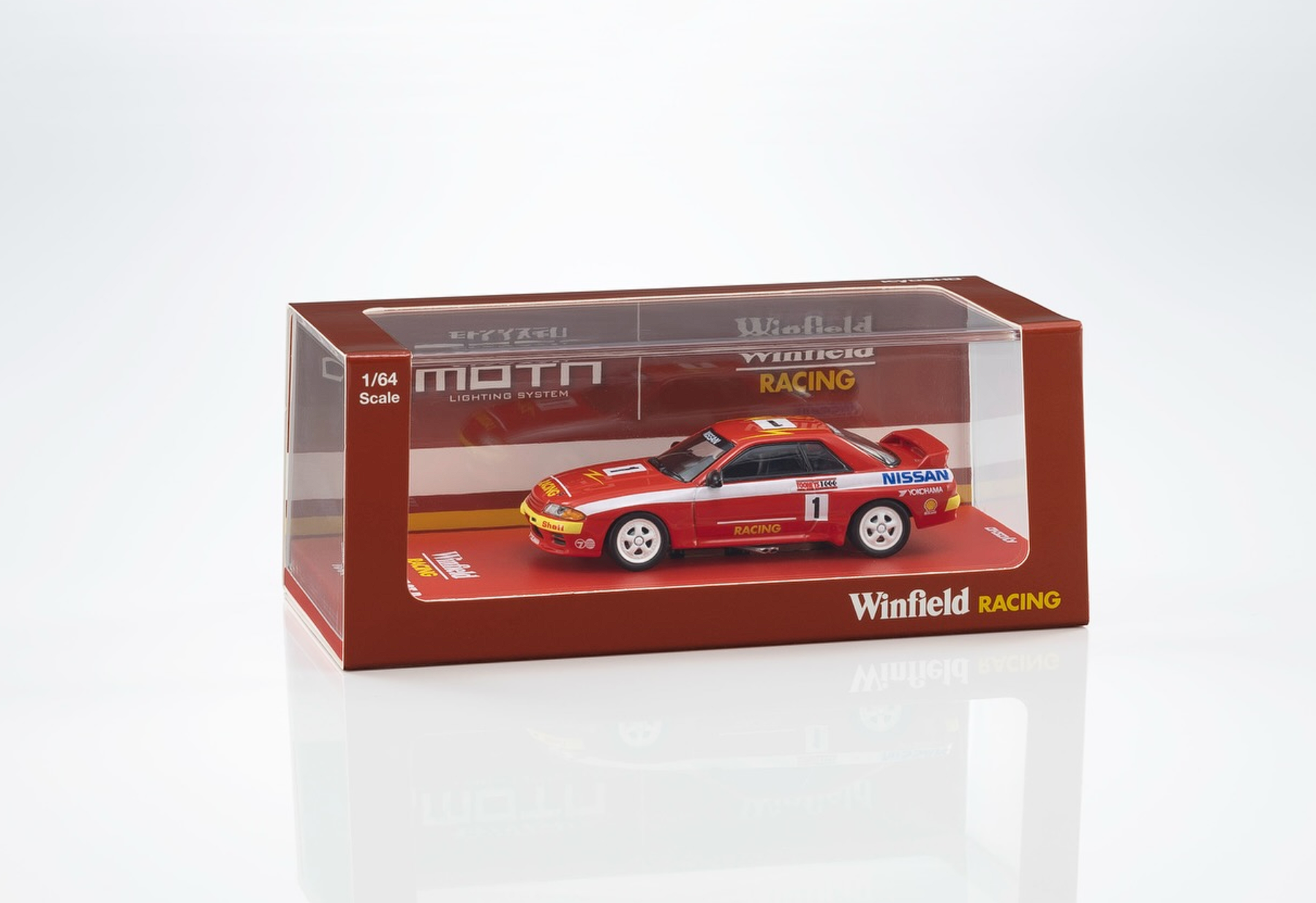 Kyosho 1:64 Nissan Skyline GT-R R32 Winfield Racing 1992