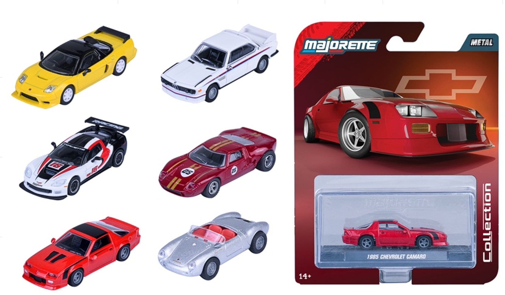 Majorette 1:64 Collection Series - Wave Two 2025 – Hot Match Majorette 1:64 Collection Series - Wave Two 2025 – Hot Match