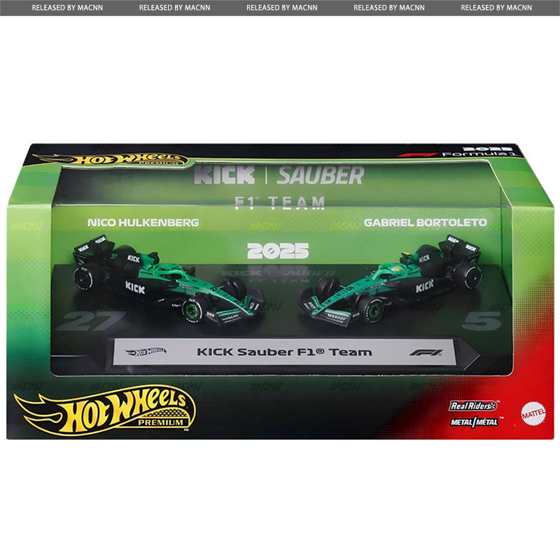 Hot Wheels Formula 1 2026 Mix 2B Vehicle 2-Pack Case of 4