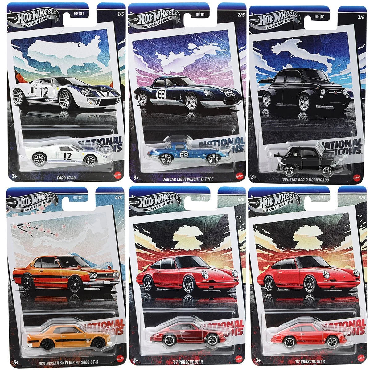 Hot Wheels Vintage 2025 - National Icons - Mix 2G