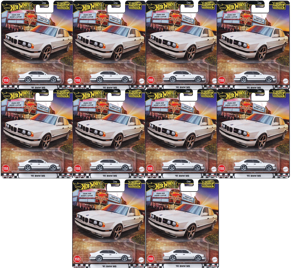 Hot Wheels Boulevard 2025 - '91 BMW M5 E34 - Solid