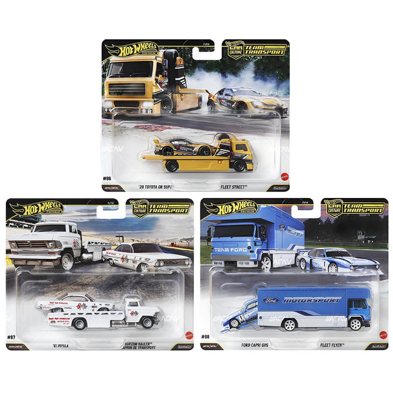 Hot Wheels Car Culture & Team Transport Factory Set 2026 Mix 1S – Japan Historics 5 & Thrill Climbers