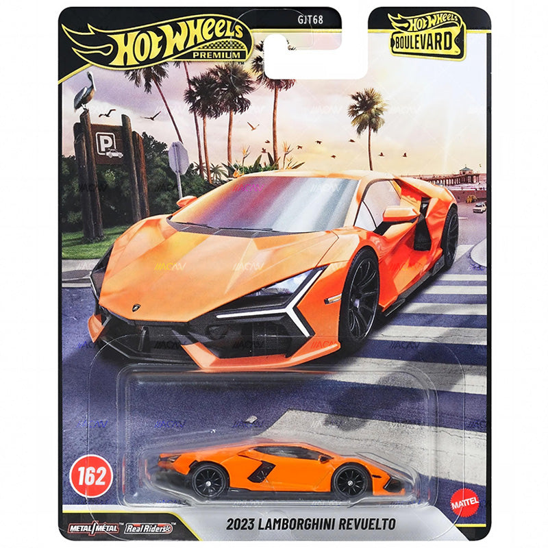Hot Wheels Boulevard 2026 2023 Lamborghini Revuelto number 162 premium diecast