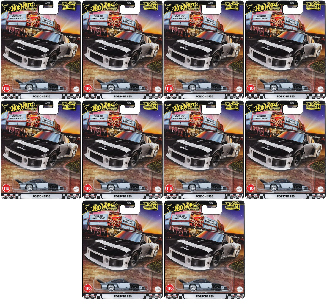 Hot Wheels Boulevard 2025 - Porsche 935 Solid
