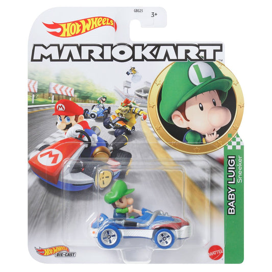 Mario Kart Hot Wheels 2024 Mix 5 Vehicle