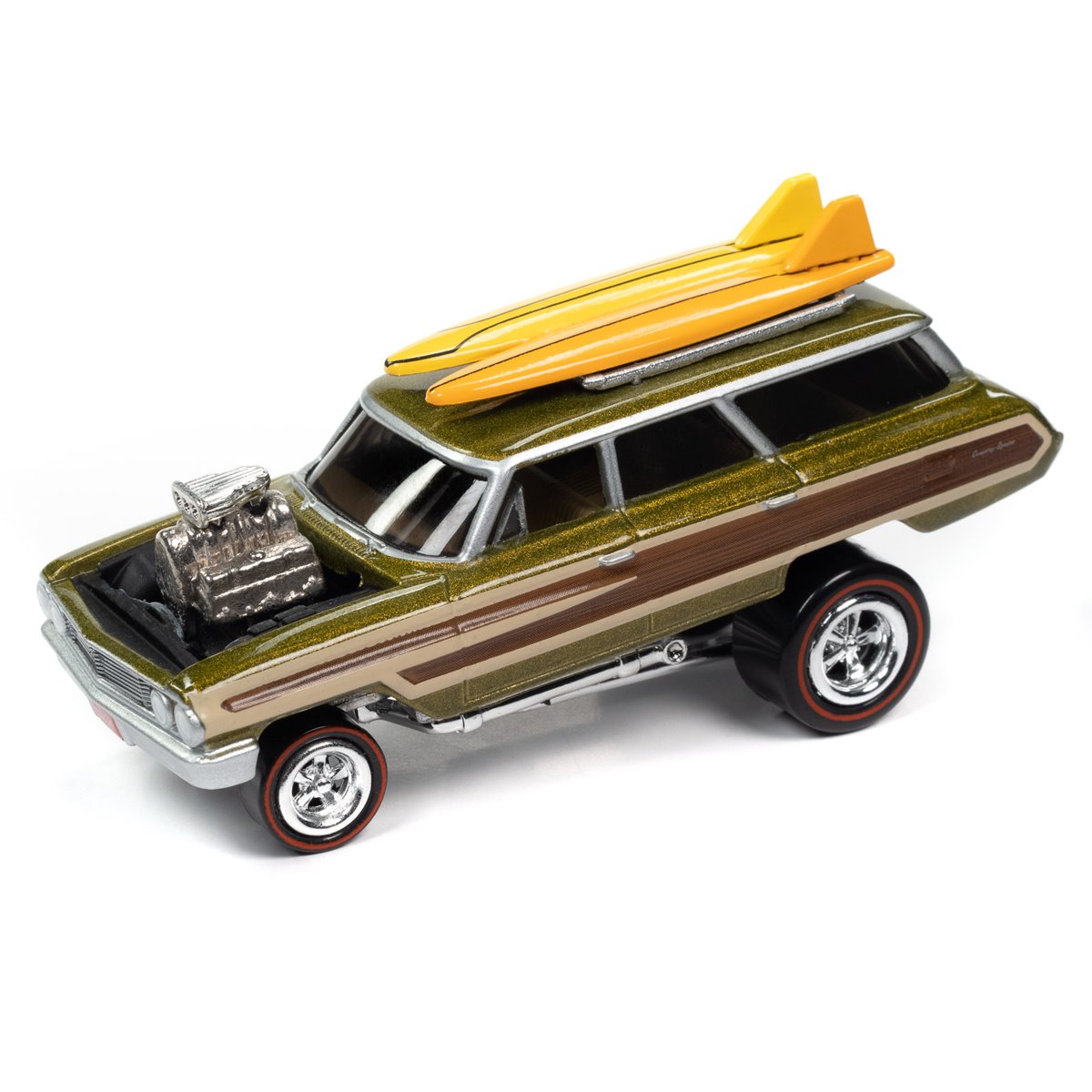 Johnny Lightning Street Freaks 2023 Release 1 Version A 1:64 Scale Die-Cast Metal Vehicle