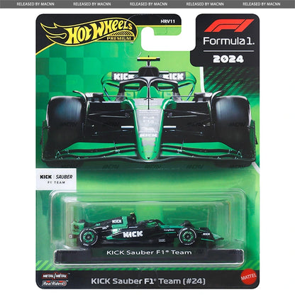 Hot Wheels 1:64 F1 Racing Premium Mix 2G Assortment – McLaren, Williams and KICK Sauber Formula 1 2025