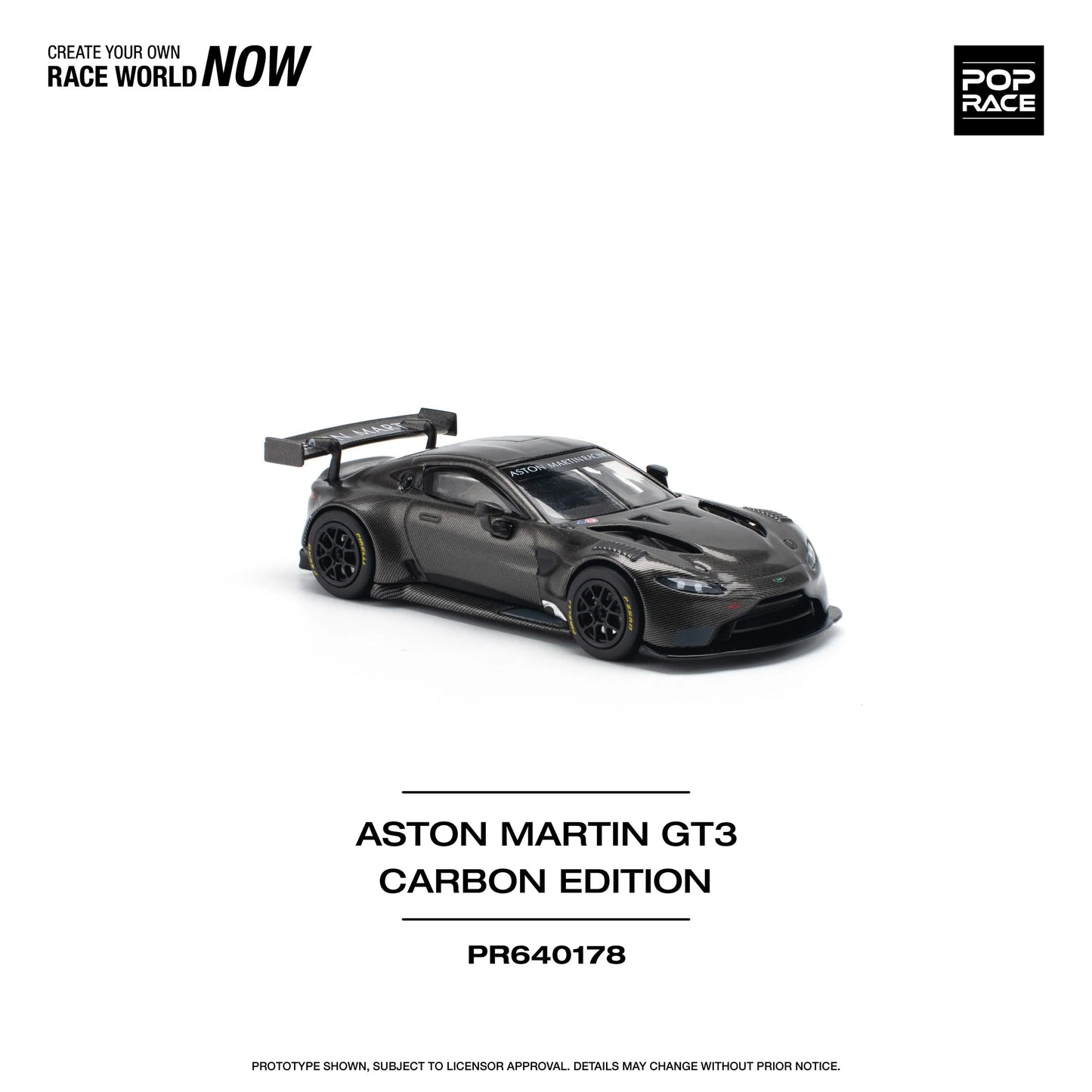 Pop Race Aston Martin Vantage GT3 Carbon Edition