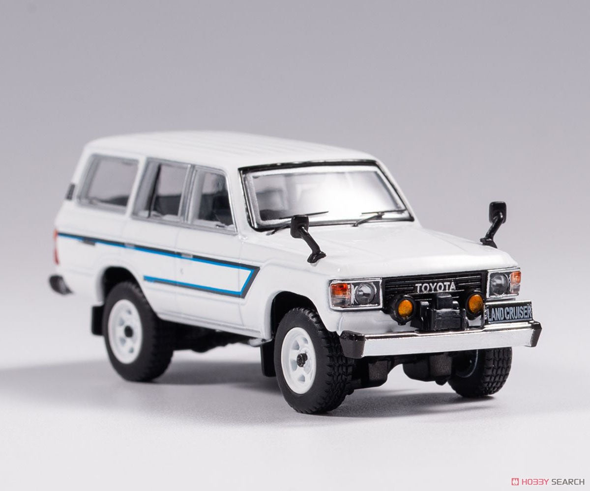 GCD 1:64 Toyota Land Cruiser LC60 60 Series White