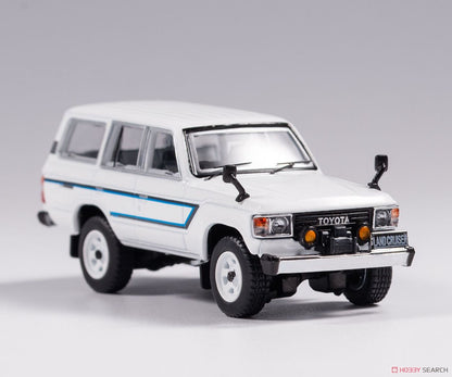 GCD 1:64 Toyota Land Cruiser LC60 60 Series White