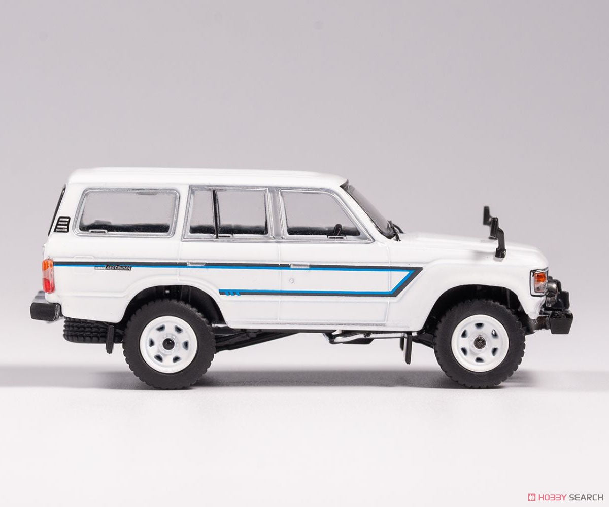 GCD 1:64 Toyota Land Cruiser LC60 60 Series White