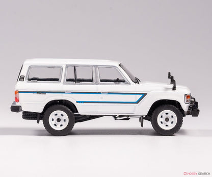 GCD 1:64 Toyota Land Cruiser LC60 60 Series White