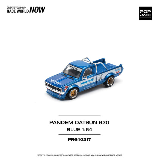 Pop Race Pandem Datsun 620 Blue