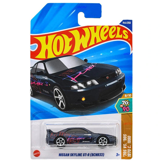 Hot Wheels Basic Car 2025 - Nissan Skyline GT-R (BCNR33) "Powers"