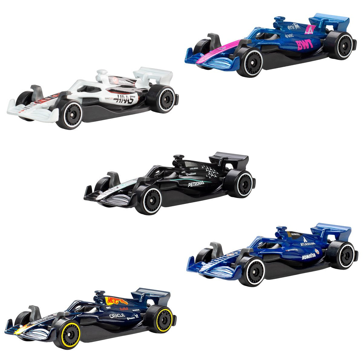 Hot Wheels Formula 1 Vehicle 5-Pack - 2025 Livery F1 – Hot Match