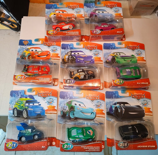 Cars Color Changers 1:55 Scale 2025 Wave 4J Set of 8