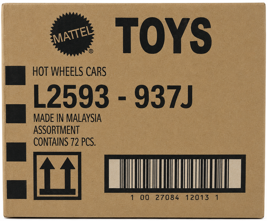 Hot Wheels Basic Car 2026 Wave 9J Case of 72 (Chance of Subaru Impreza WRX Super Treasure Hunt)