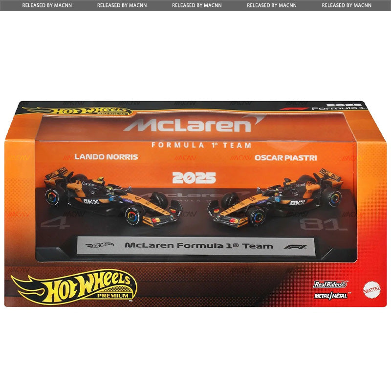 Hot Wheels Formula 1 2026 Mix 2B Vehicle 2-Pack Case of 4