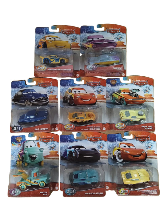 Disney Pixar Cars Color Changers 2025 Wave 5K Case of 8 – 1:55 Scale