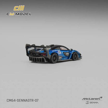 CM Model 1:64 - Mclaren Senna GTR Blue – CM64-SennaGTR-07