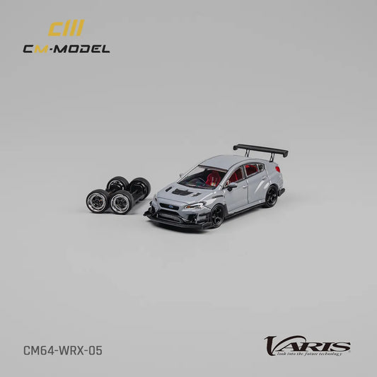 CM Model 1/64 - Subaru WRX Varis Widebody 2.0 Gray