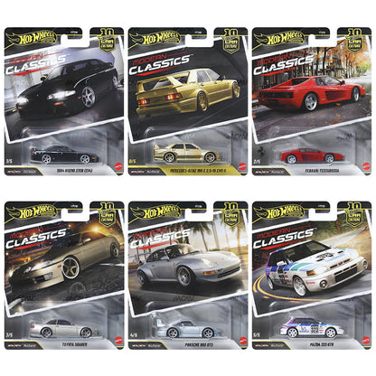 Hot Wheels Modern Classics complete factory set with Mercedes-Benz 190E chase