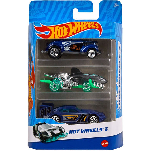 Hot Wheels 3-Pack Die-Cast Vehicles