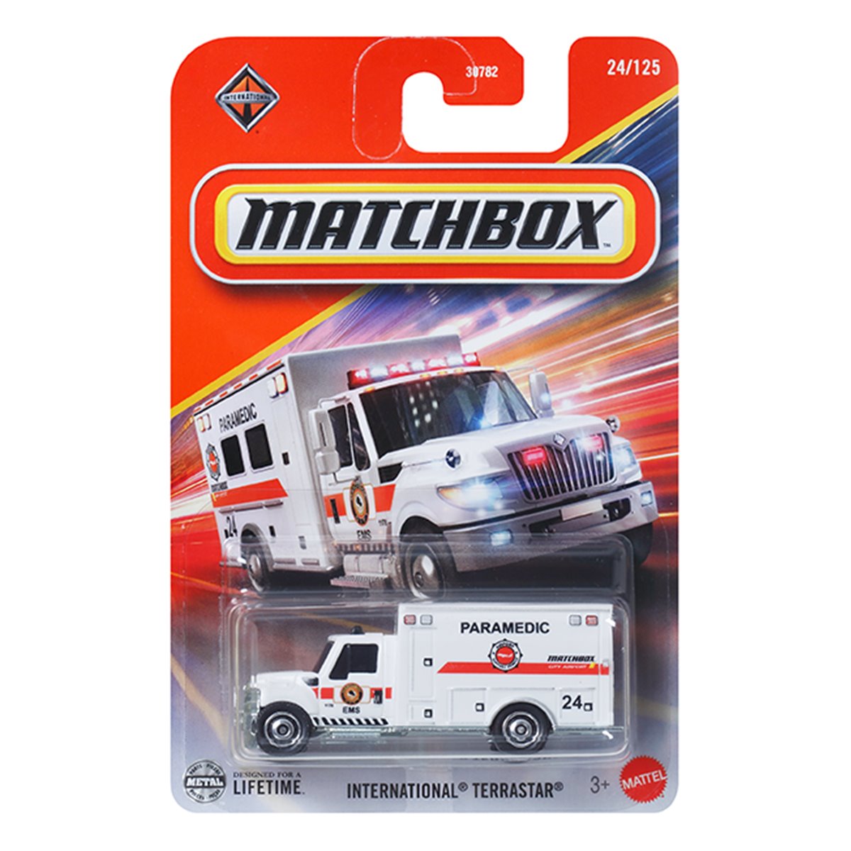 Matchbox Car Collection 2025 Mix 8H Vehicles Long Card