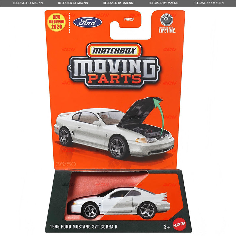 Matchbox Moving Parts 2026 Mix 6P Vehicles Case of 8 – Hot Match