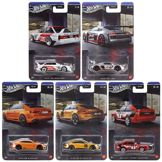 Hot Wheels Celebration Mix 2Q 2026 - Audi - Case of 10 - Includes Chase