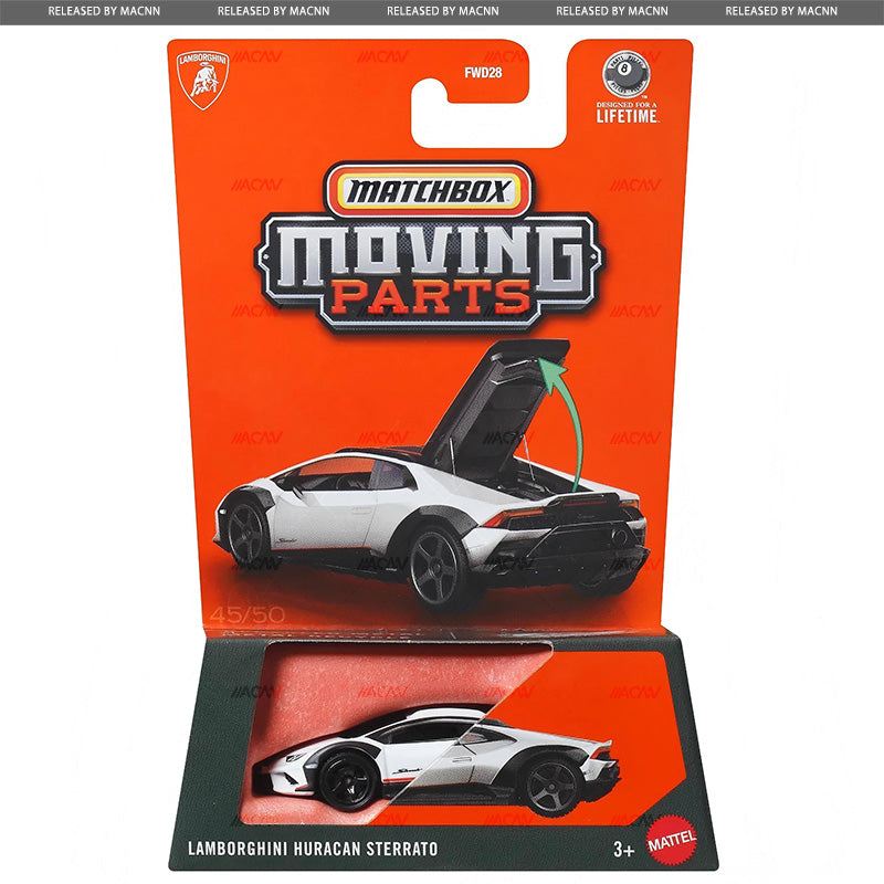 Matchbox Moving Parts 2026 Mix 6P Vehicles Case of 8