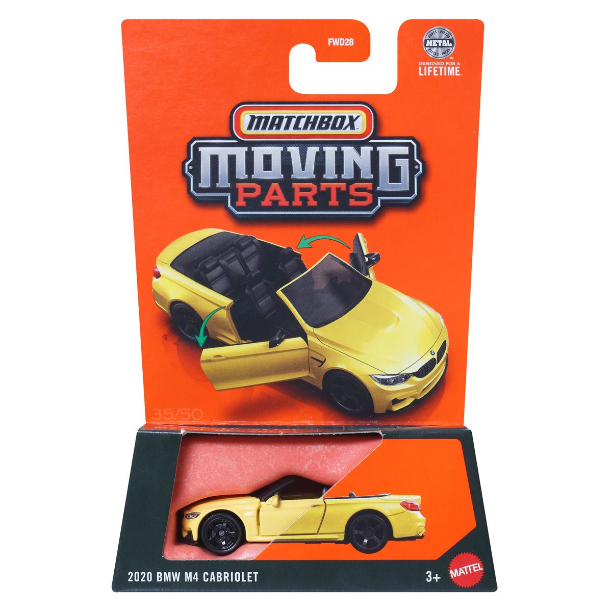 Matchbox Moving Parts 2025 Mix 6F Vehicles