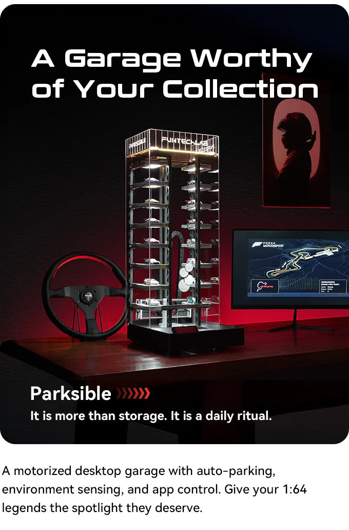 Fun Tech Lab Parksible - Worlds First Fully Automated Parking Garage