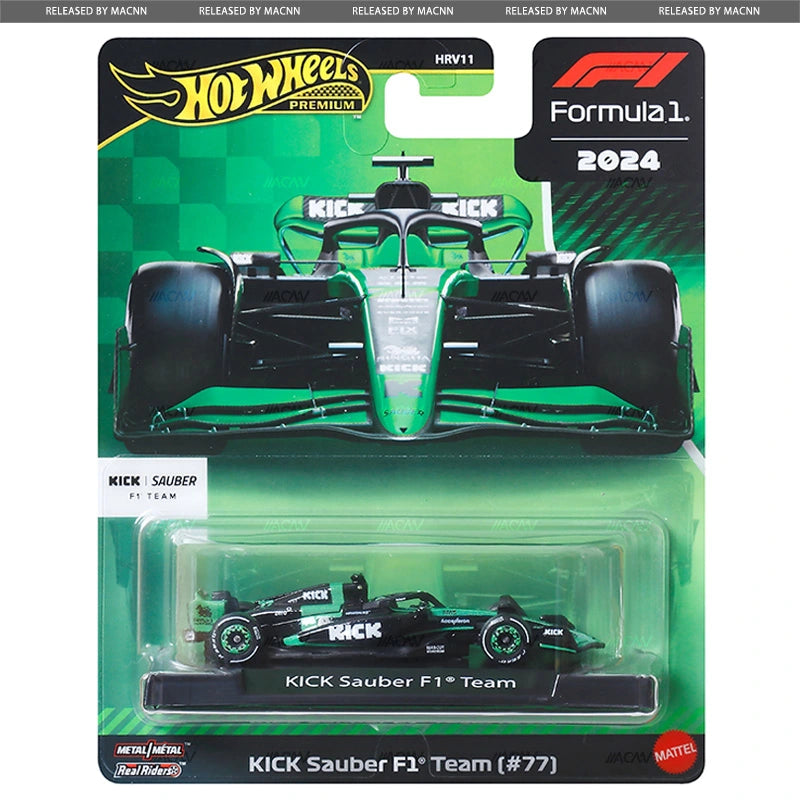 Hot Wheels F1ミニカー6台セット Hot Wheels 1:64 Basic Formula 1 F1 Racing 5-Pack Cars Set Diecast