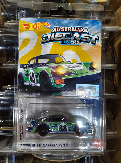 Australian Diecast Expo 2025 - Porsche 911 Carrera RS 3.8 - Guaranteed 3 Digit Serial Number - Limited To 1350 Pieces